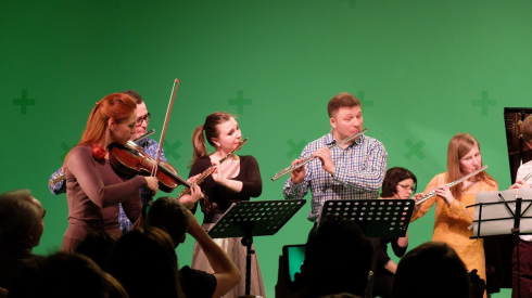 Видеозапись концерта, посвящённого открытию Московского Флейтового Центра - 17.01.2016 года