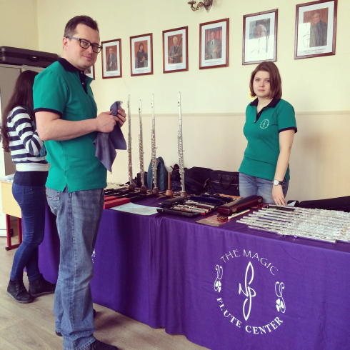 Московской Флейтовый Центр на выставке My Flute 2016 (март 2016 года)