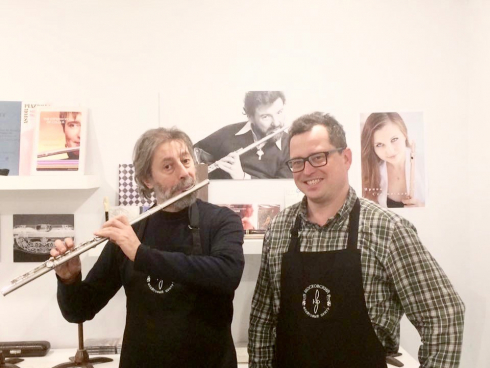 Рафаэле Тревизани в Московском Флейтовом Центре и ГУДИ в 2016 году