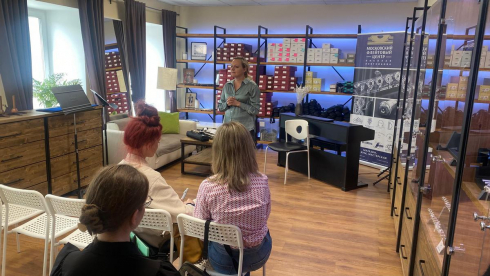 Прошёл мастер-класс Софии Де Салис