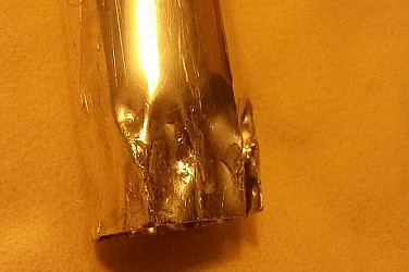 Пример механической реставрации флейты