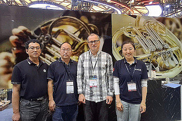 Николай Плотников на выставке Music China в Шанхае, 22-25 октября 2025