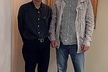 Николай Плотников с Каничи Нагахара (Nagahara Flutes), США, 2019