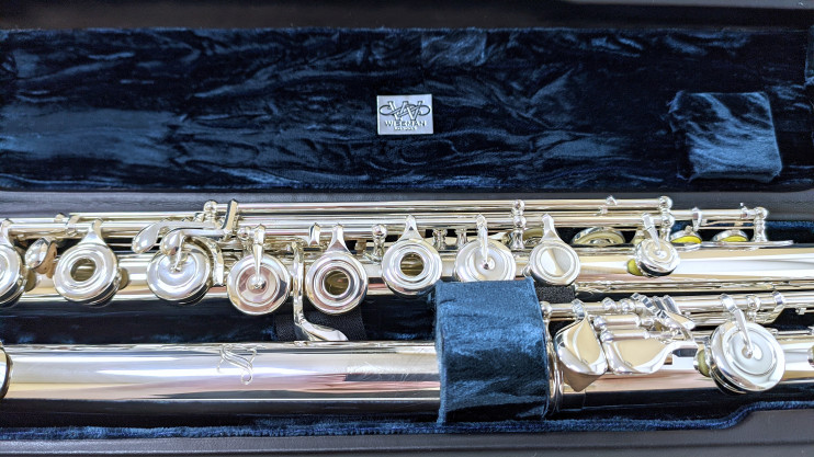 Флейта LEVIT мастеровая с 14К gold райзером (PRO/HM)