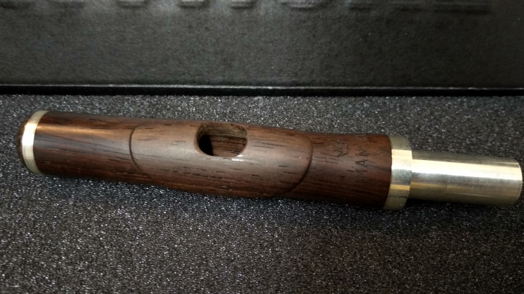 Головка для флейты-пикколо Mancke (Розовое дерево, с губками)