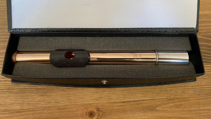 Головка для флейты Tomasi 14K gold, GR lips (б/у)