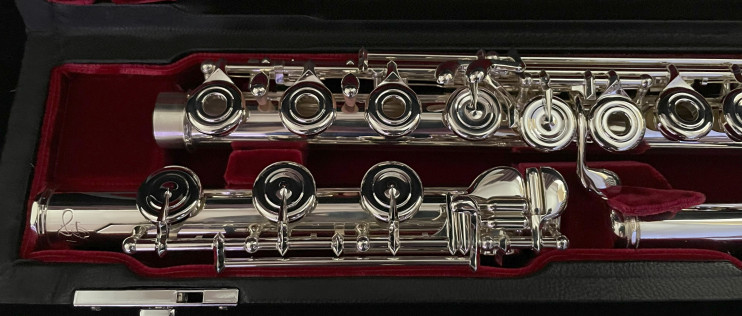 Флейта Di Zhao - DSPX BEF C#D# 10KR Gold Bounded Barrel