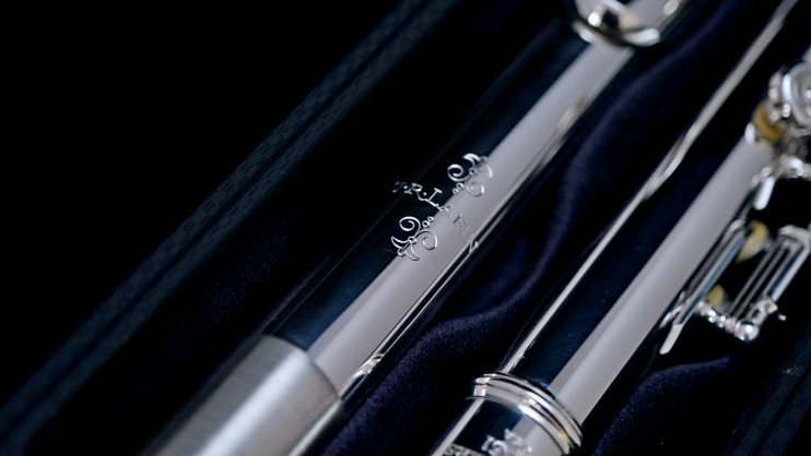 Флейта Brannen Brothers с головкой Lafin 14KR+Adler wings