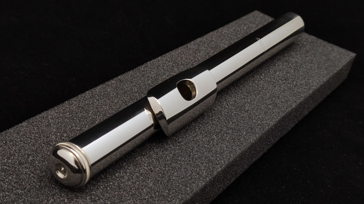 Головка для флейты ALTUS серебряная 1607XH (V-cut) 