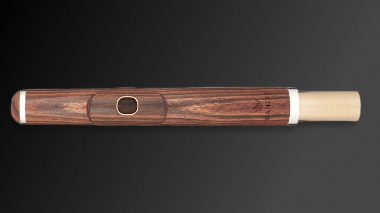 Головка деревянная Mancke Kingwood 14К золотой райзер и стык для золотых флейт.