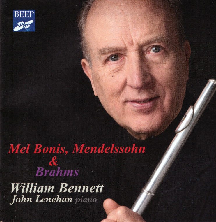 William Bennett - Mel Bonis, Mendelssohn & Brahms (Audio CD)