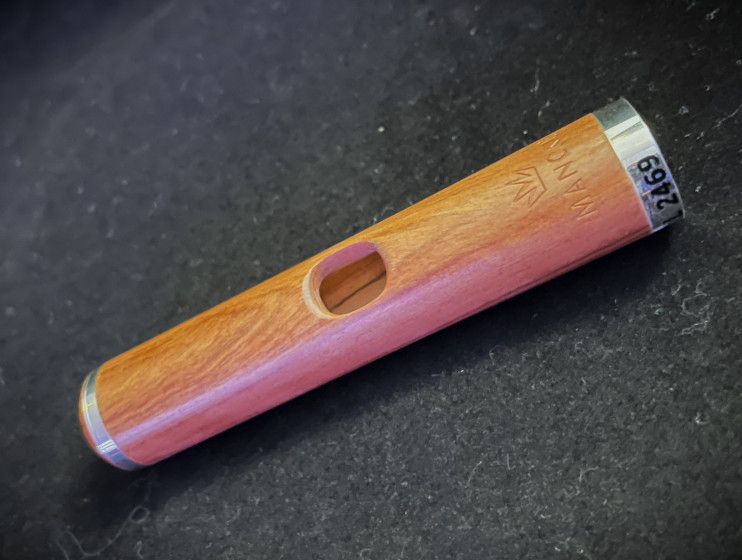 Головка для флейты-пикколо Mancke African Olive "Medium" reform/wave