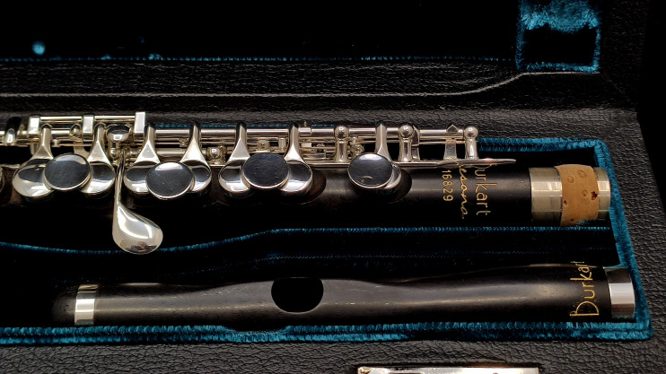 Флейта-пикколо Burkart Resona с головкой "Wave"