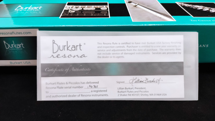 Флейта Burkart Resona R-150