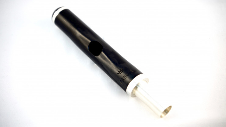 Головка для флейты-пикколо Mancke (чёрное дерево, губки crest wave )