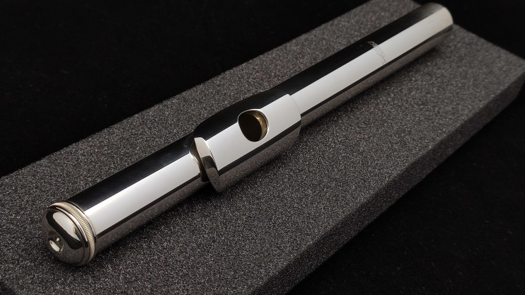 Головка для флейты ALTUS серебряная 1507XH (0,43mm, V-cut)