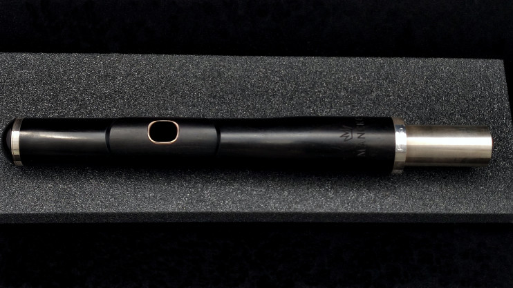 Головка деревянная Mancke Grenadilla 14-каратный золотой райзер, толстостенная