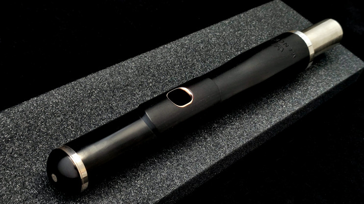 Головка деревянная Mancke Grenadilla 14-каратный золотой райзер, толстостенная