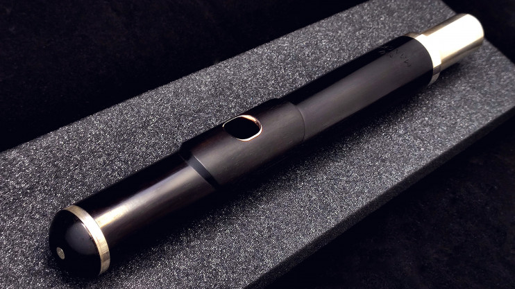 Головка деревянная Mancke Grenadilla 14-каратный золотой райзер