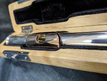 Головка для флейты Haynes 5% gold, 14К губки и райзер