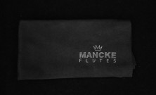 Ткань чёрная Mancke для внешней протирки 29,5X29,5