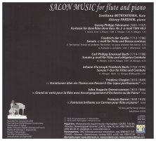 Светлана Митряйкина - Салонная Музыка для флейты и ф-но (Audio CD)