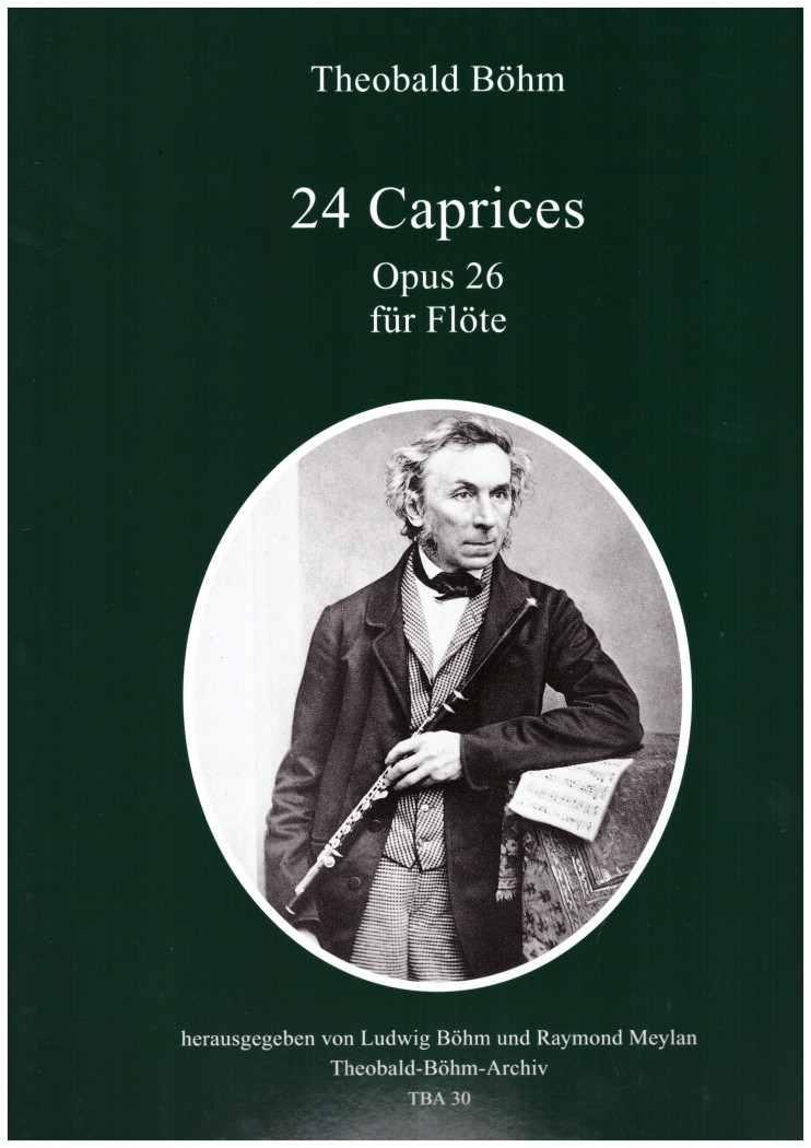 Theobald Böhm - "24 Caprices für flöte" Op.26