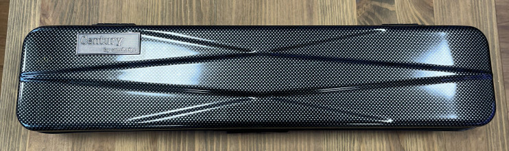 Кейс серый для флейты с коленом си